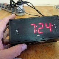 Радио-часовник с LED дисплей. , снимка 6 - Друга електроника - 42788445