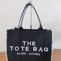 Луксозна Черна чанта Marc Jacobs The Tote Bag/SG-E30, снимка 1 - Чанти - 42900647