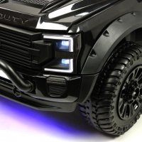 Акумулаторен Двуместен джип Ford super Duty 4X4 2X12V14A(24V) батерия, C MP4, снимка 13 - Детски велосипеди, триколки и коли - 37661761