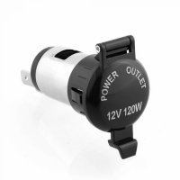 Контакт за запалка за автомобил 12V max 10A доп. със защитен капак цена, снимка 1 - Части - 35256406
