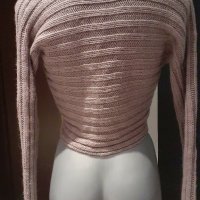 Къса жилетка, снимка 5 - Блузи с дълъг ръкав и пуловери - 30506811