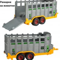 Фермерски комплект 6в1 - трактори с ремаркета, снимка 5 - Коли, камиони, мотори, писти - 38794678