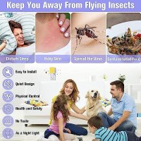 Нов Електрически капан за летящи насекоми, комари с ултравиолетова светлина , снимка 2 - Други стоки за дома - 42055317