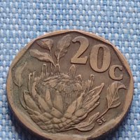 Две монети 20 цента 1993г. Африка / 50 филс Обединени арабски емирства 40864, снимка 3 - Нумизматика и бонистика - 42818947