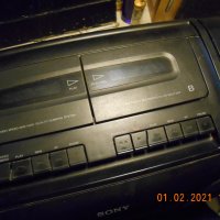 SONY CFD 380L portable CD Fm Boombox, снимка 9 - Радиокасетофони, транзистори - 31672096