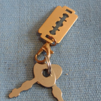 Две ключета за дипломатическо куфарче с ключодържател за КОЛЕКЦИЯ ДЕКОРАЦИЯ 44031, снимка 2 - Колекции - 44790816