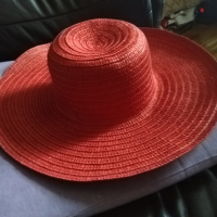 Calliope лятна женска маркова шапка тип панама размер №57, снимка 2 - Шапки - 44808596