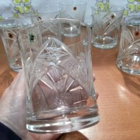 Кристални чаши за уиски Зорница , снимка 5 - Антикварни и старинни предмети - 44465779