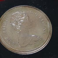 1 сребърен долар 1973 година Канада Елизабет II сребро, снимка 5 - Нумизматика и бонистика - 35284995