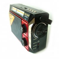 Радиоприемник с FM/AM/SW, Mp3/USB/microSD/AUX, акумулаторна батерия, снимка 2 - Радиокасетофони, транзистори - 30068984