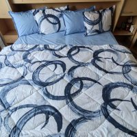 Спални комплекти от ранфорс 100 %памук, чаршафи с ластик и олекотени завивки , снимка 6 - Спално бельо - 30383867