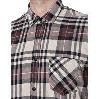 Replay Long Sleeve Shirt Brow - страхотна мъжка риза КАТО НОВА ХЛ, снимка 2 - Ризи - 42251327