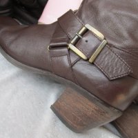 тексаски хард високи ботуши  LAVORAZIONE ARTIGIANA® Boots original,100% кожа,40-41, снимка 12 - Дамски ботуши - 35285756