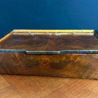 Махагонова дървена кутия 1900г., снимка 8 - Антикварни и старинни предмети - 44367678