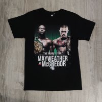 Мъжка тениска М размер Floyd Mayweather vs Conor McGregor, снимка 1 - Тениски - 40811340