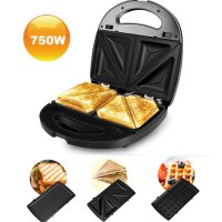 Сандвич тостер, Гофретник и "GRIL 3 в 1 SOCANY", снимка 6 - Тостери - 42919085