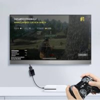 Преходник HDMI към VGA, снимка 3 - Плейъри, домашно кино, прожектори - 30207610