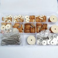 Кутии с дървени стави за играчки, амигуруми аксесоари, снимка 2 - Други - 37963344