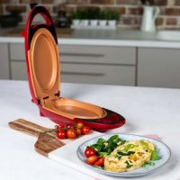 Иновативен тиган за готвене Red Copper, снимка 5 - Съдове за готвене - 31362275