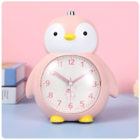 Детски часовник, нощна лампа Пингвин 14cm*18cm*10cm, снимка 3 - Детски - 44743977
