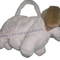 Плюшена чанта с форма на Кученце, за радост на малките деца, снимка 3 - Плюшени играчки - 31861340