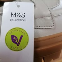 Дамски мокасини M&S Collection, снимка 5 - Дамски ежедневни обувки - 38874654