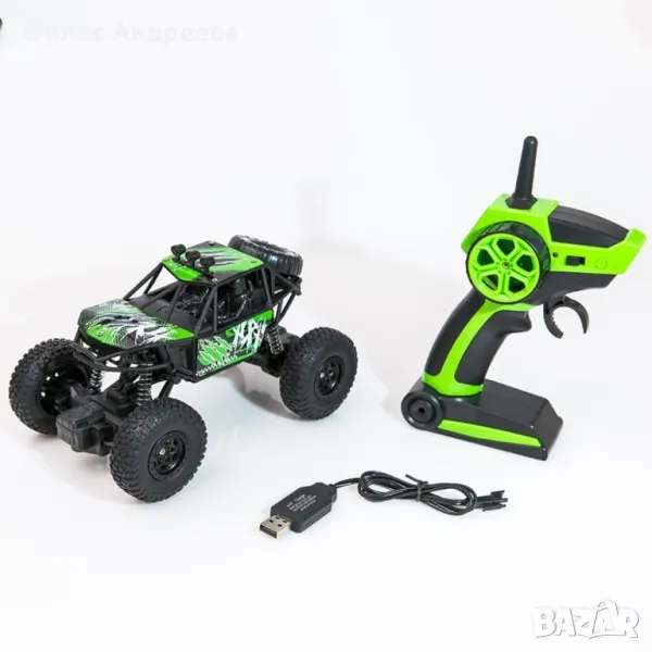 Детска бъги количка за каскади с дистанционно управление TOYCAR7, снимка 1