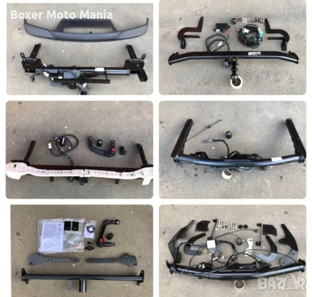 Оригинален теглич "Orlandi" за Бусове Ивеко след 1999г с максимално натоварване и теглене над 3500кг, снимка 1