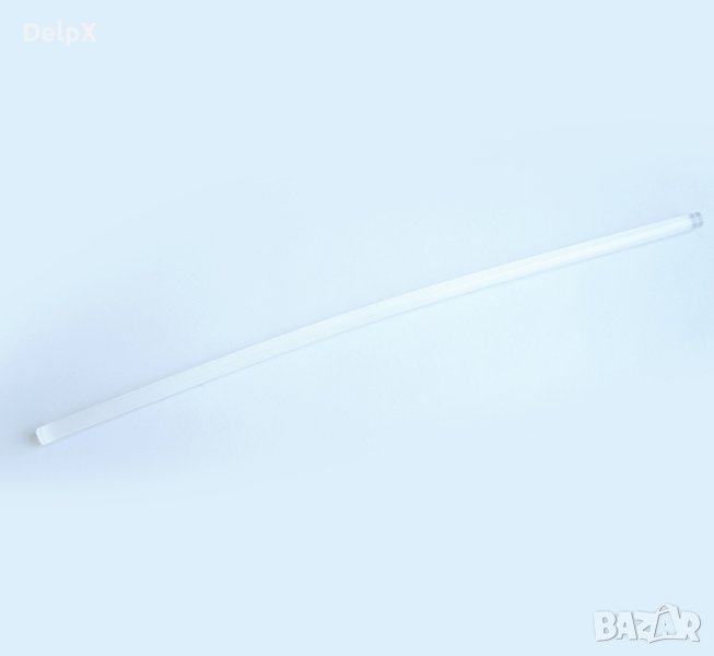 Силиконова пръчка за пистолен прозрачна Ф7х300mm, снимка 1