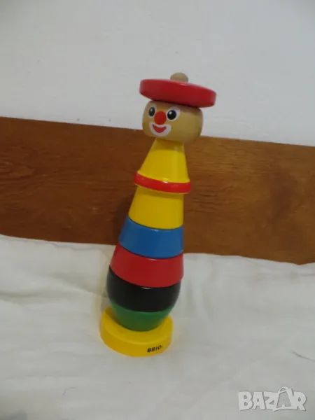 Дървена играчка Brio за нанизване, снимка 1