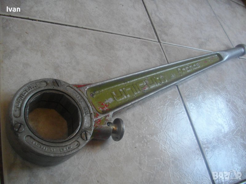 UNIKUM-FRANCE 1/4-1 1/4/TYPE62-1/2-1 1/4-Винторезка/Винтонарезка/Плашка-Резби Тръби-Комплект-Фр/Герм, снимка 1