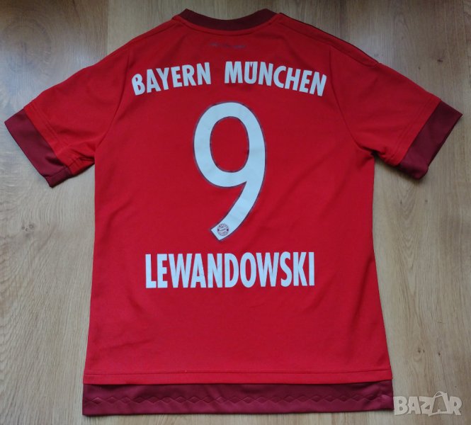 Bayern Munchen / ADIDAS / детска футболна тениска на Байерн Мюнхен , #9 Lewandowski, снимка 1