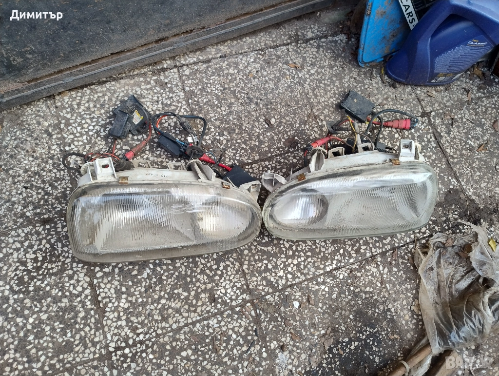 Фарове За Фолксваген Голф 3 1995г / VW Golf 3 1995y, снимка 1