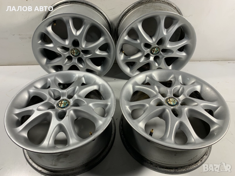 Алуминиеви джанти 15 цола Alfa Romeo 5x98 ц.о. 57.8 Ет 41.5 6.5j, снимка 1