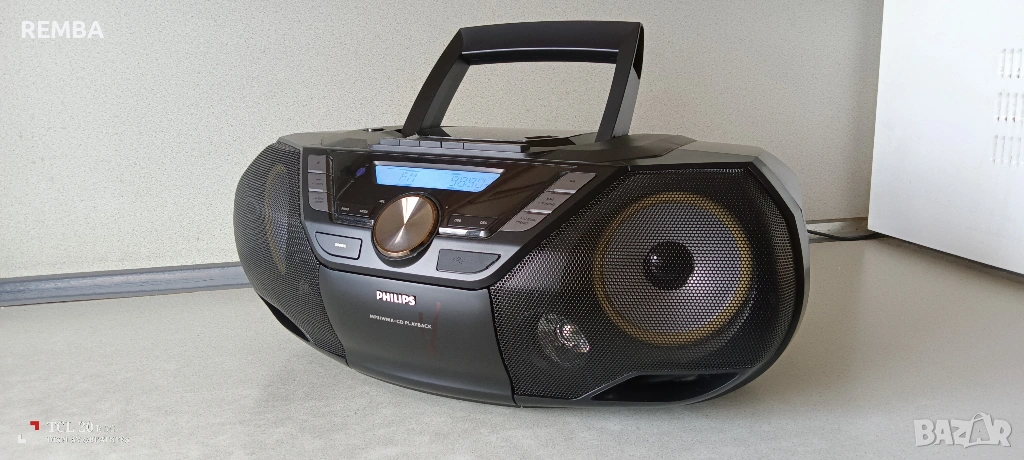 Радиокасетофон Philips - AZ787/12 CD,TUNER,USB,TAPE,AUX IN, снимка 1