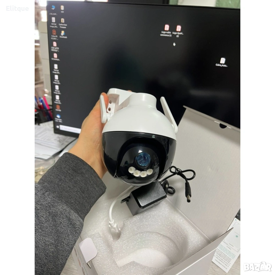 G-8 Куполна Камера Cobra Smart Sphere - 4MP - 4LED, снимка 1