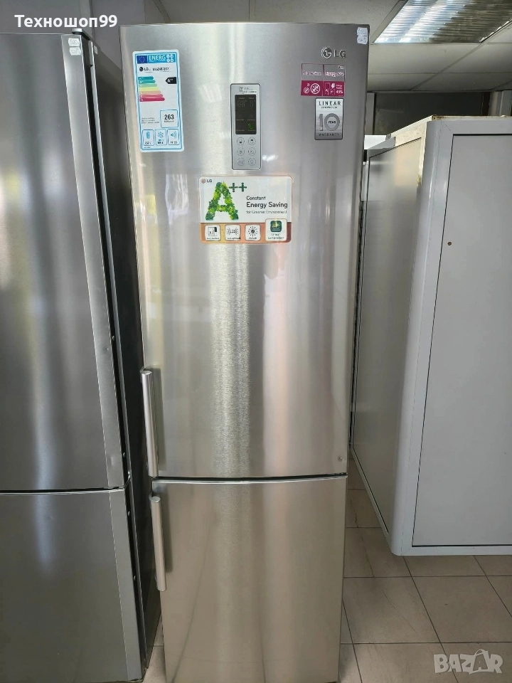 Хладилник с фризер LG, снимка 1