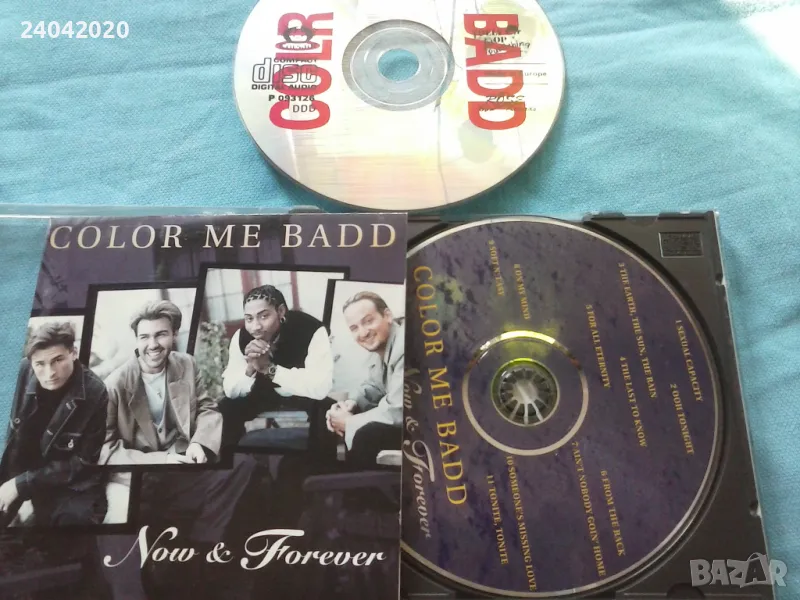 Color Me Badd – Now & Forever оригинален диск + бонус диск без обложки, снимка 1