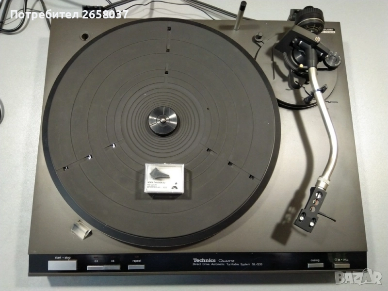 Продавам грамофон Technics SL-Q33, снимка 1