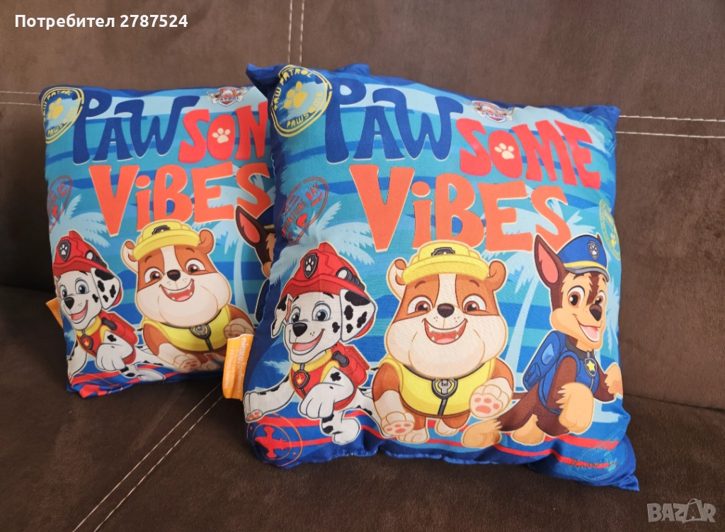 Възглавнички Пес Патрул , снимка 1