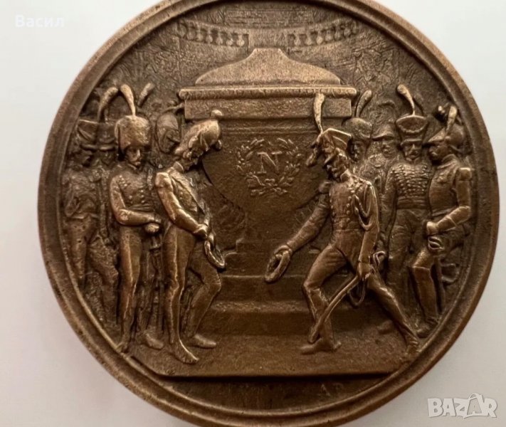 Медал Наполеон Бронз, снимка 1