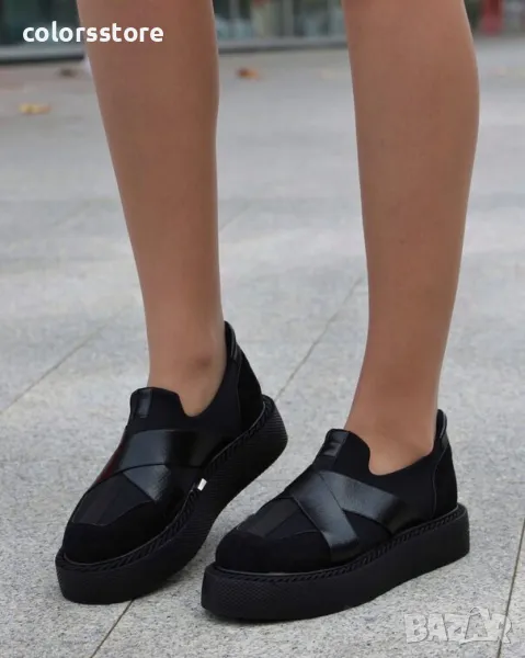 Равни обувки - черни - NPR45, снимка 1