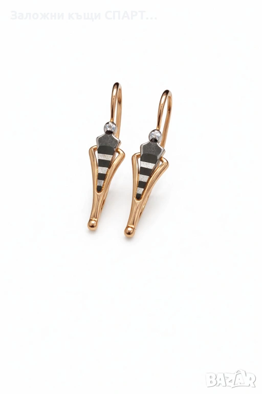 Златни обеци-2.55гр., снимка 1