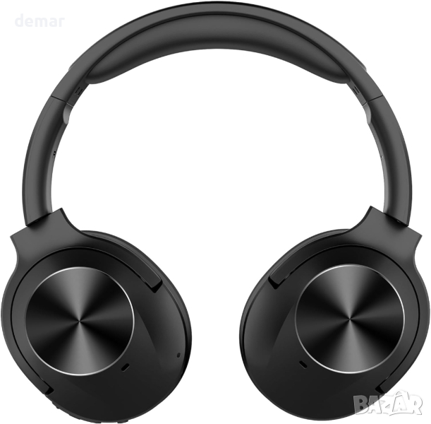 Безжични Bluetooth слушалки GarageRock Hybrid Active Noise Canceling Headphones - черни, снимка 1