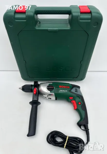 BOSCH PSB 850-2 RE - Двускоростна ударна бормашина 850W, снимка 1