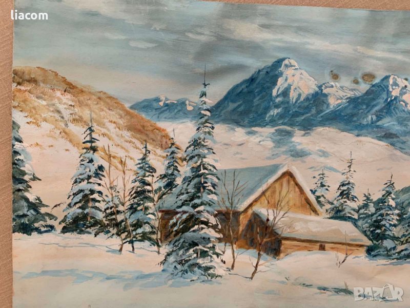 ИВАН БОТУШАРОВ акварел, снимка 1