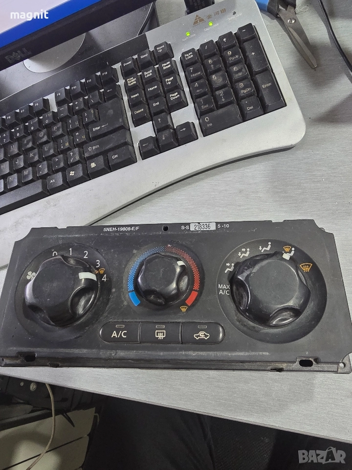 УПРАВЛЕНИЕ ПАРНО NISSAN NAVARA 5NEH-19808-E/F / 5NEH 19808 E F / 5NEH19808EF / S-S 252190 / S S 2521, снимка 1
