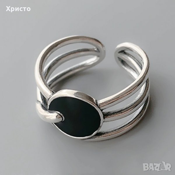 Сребърен пръстен за жени - 925, снимка 1