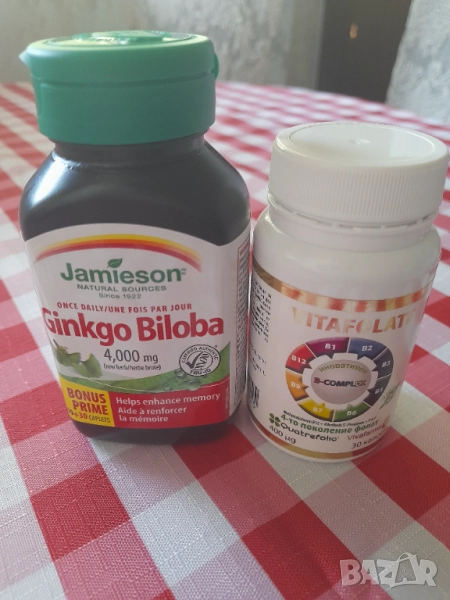 Гинкобилоба и Витамини Б, снимка 1