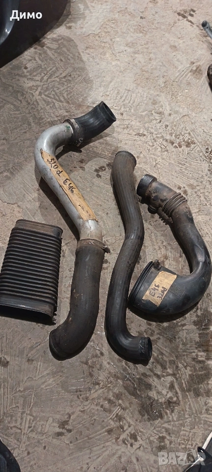 маркуч турбо гуфре тръби бмв е46 320 bmw e46 320d, снимка 1